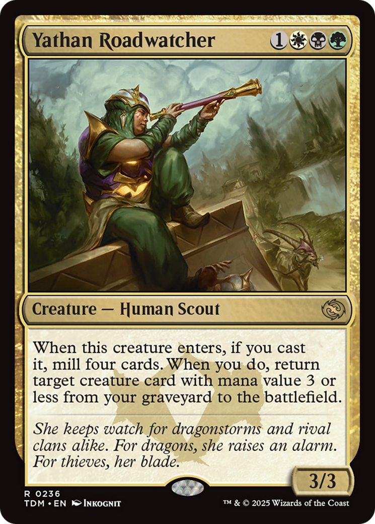Yathan Roadwatcher (236) [Tarkir: Dragonstorm]