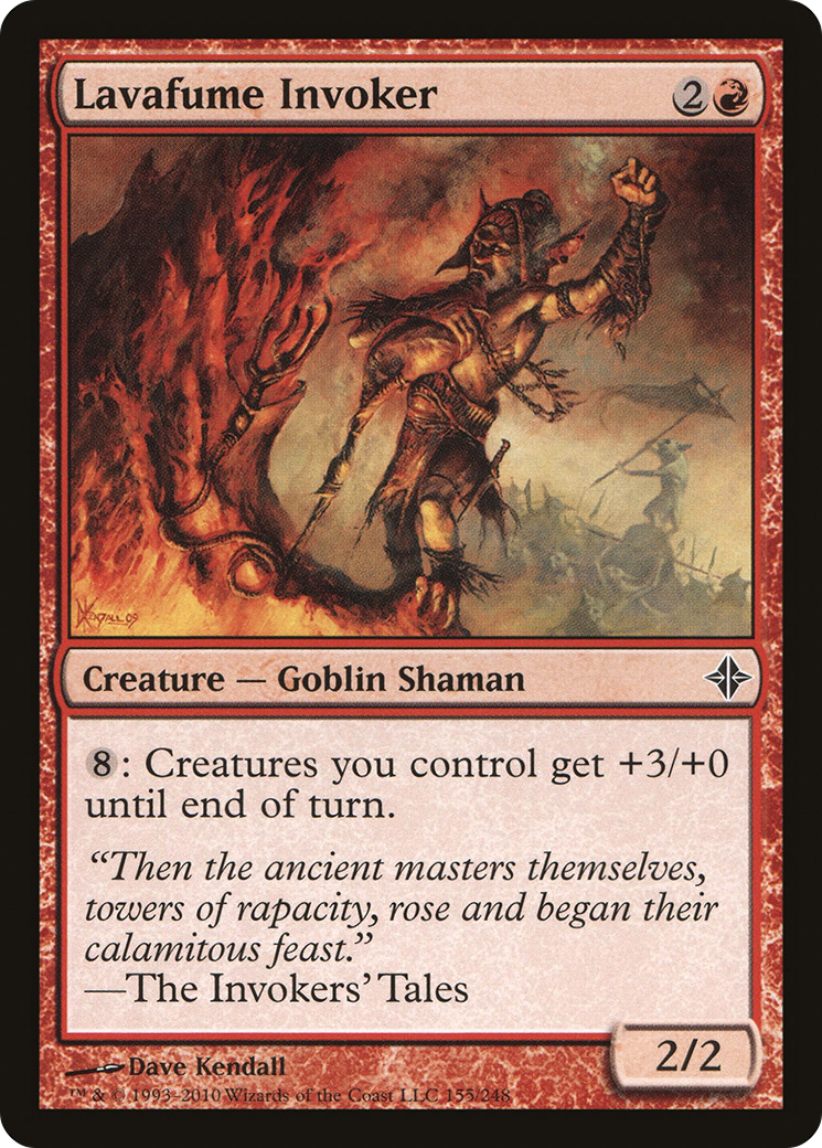 Lavafume Invoker [Rise of the Eldrazi] Foil