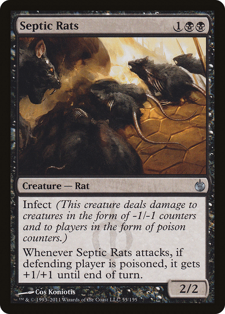 Septic Rats [Mirrodin Besieged] Foil