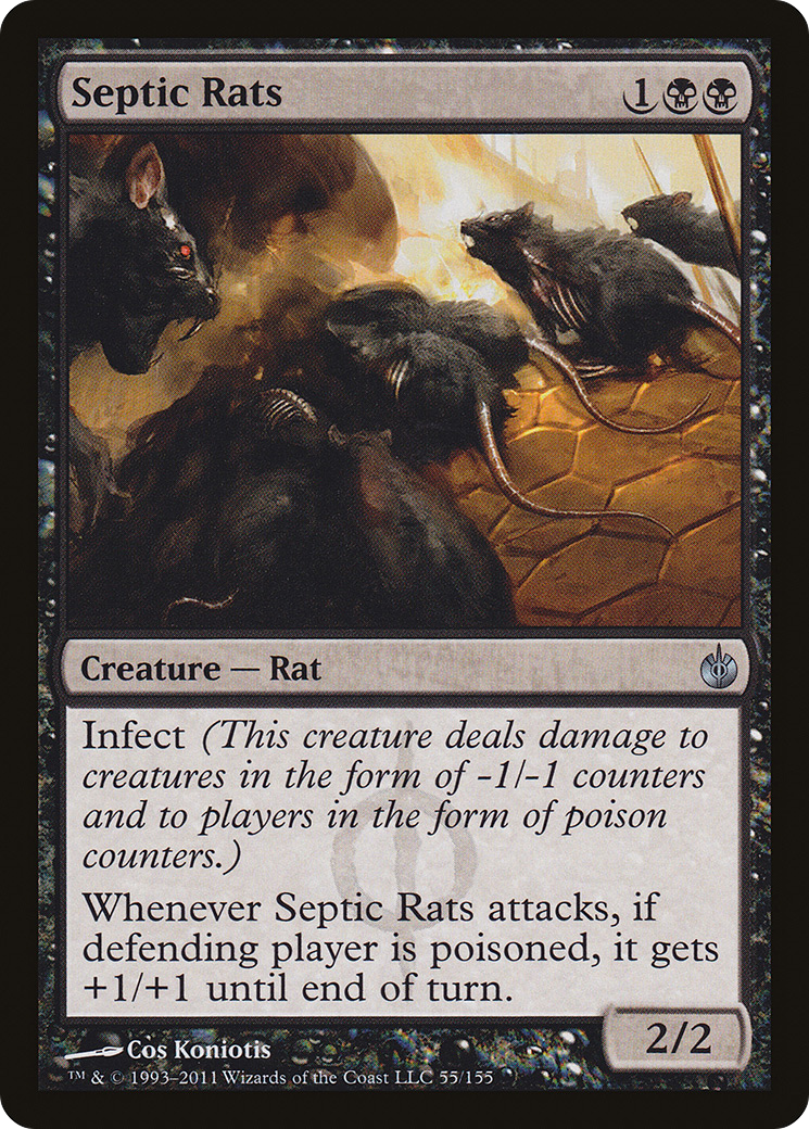 Septic Rats [Mirrodin Besieged] Foil