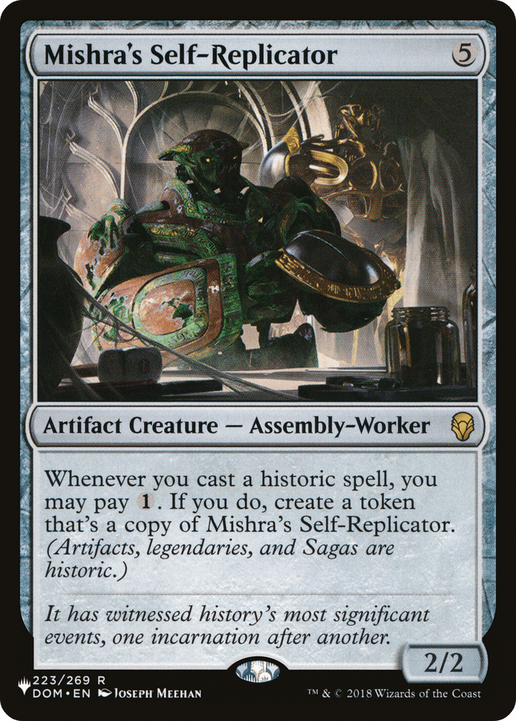 Mishra's Self-Replicator |  (DOM-223) [The List]
