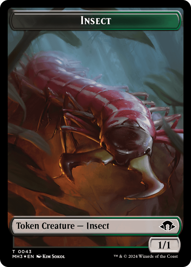 Insect (TMH3-043) - Modern Horizons 3 Tokens
