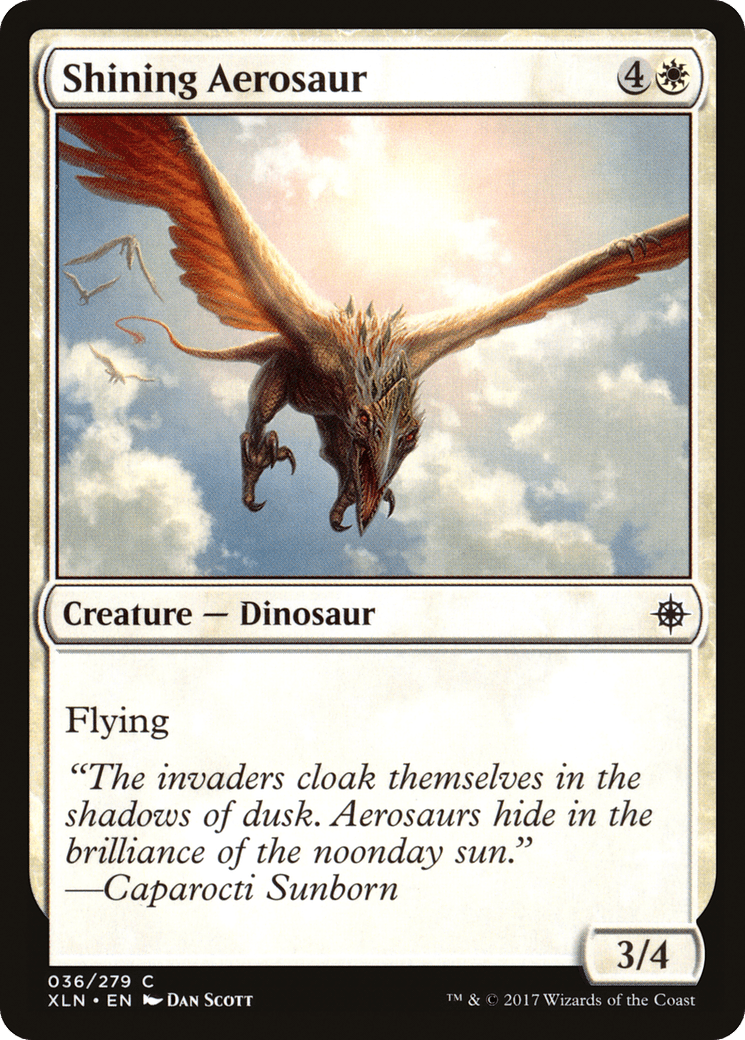 Shining Aerosaur [Ixalan] Foil
