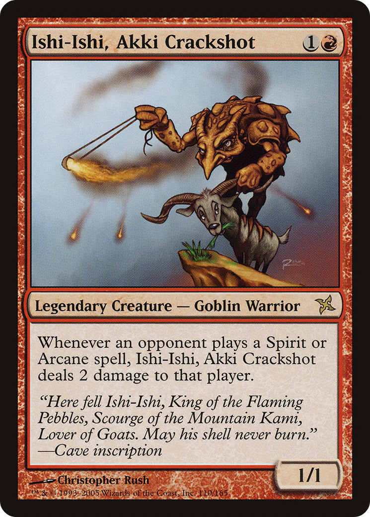 Ishi-Ishi, Akki Crackshot [Betrayers of Kamigawa] Foil