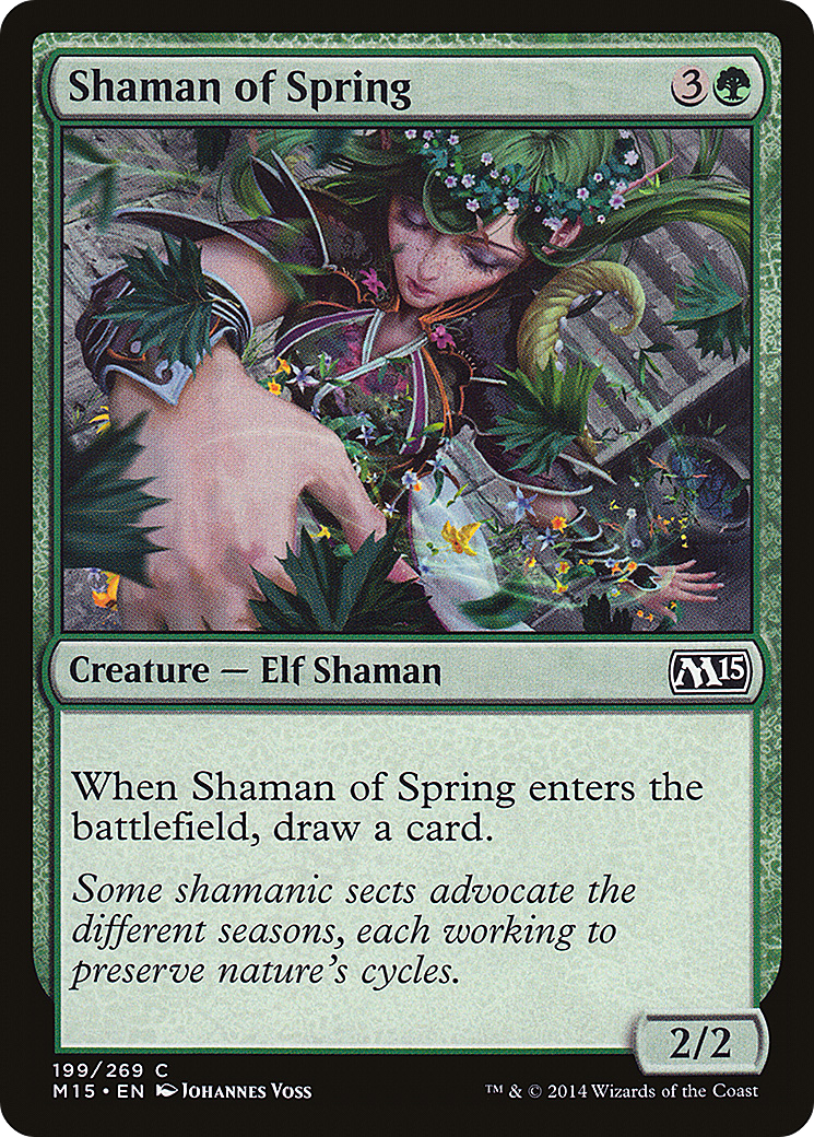 Shaman of Spring [Magic 2015] Foil