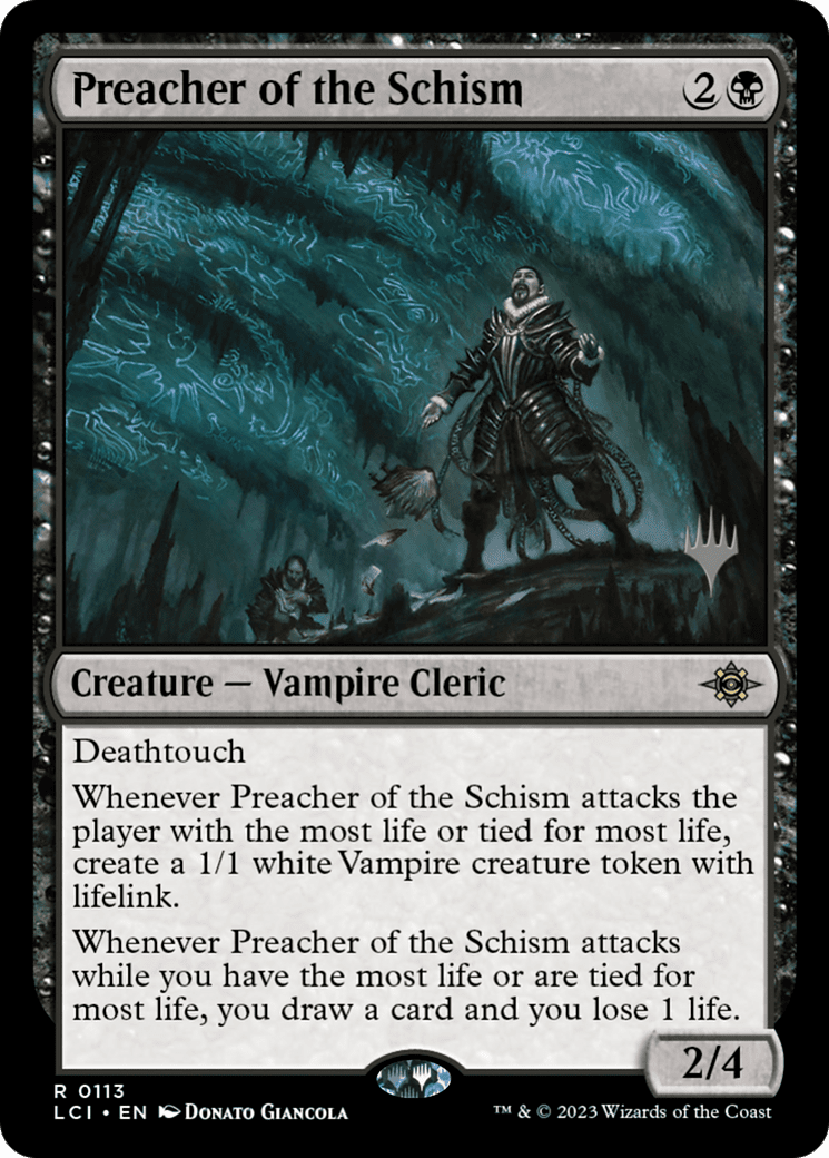 Preacher of the Schism (Promo Pack) [The Lost Caverns of Ixalan Promos]