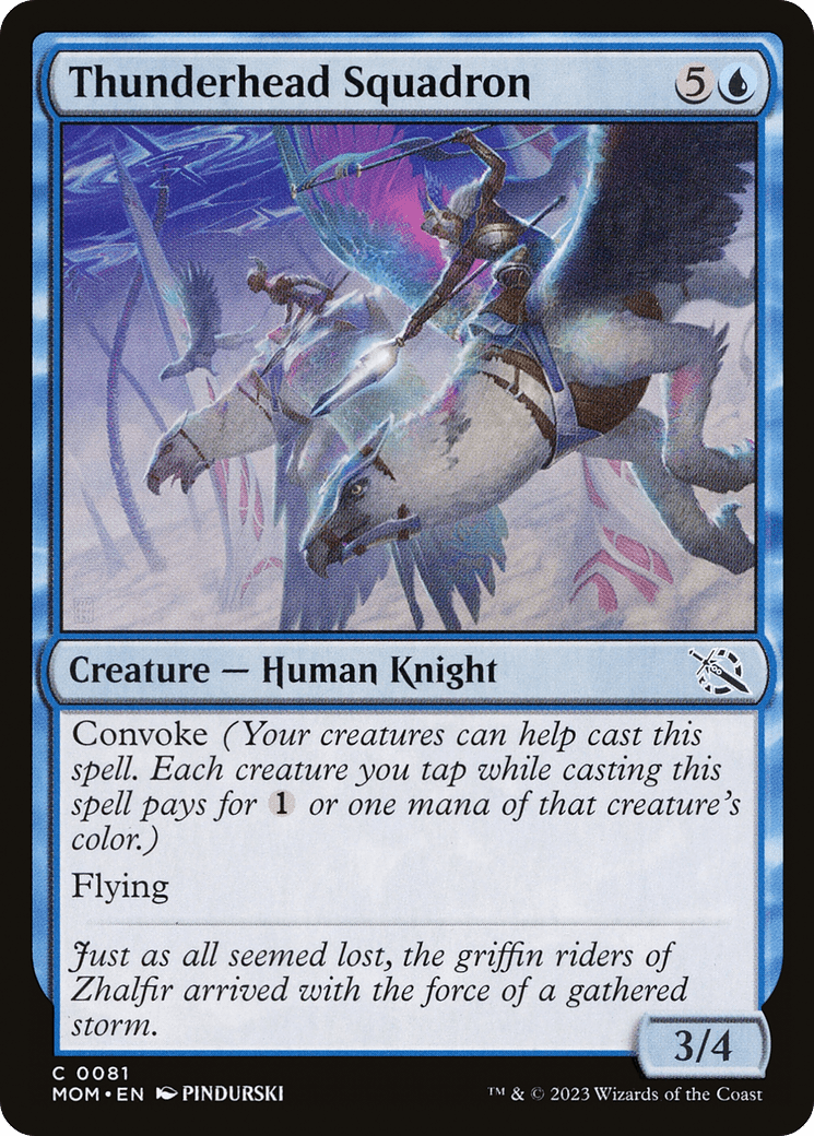 Thunderhead Squadron [March of the Machine] Foil