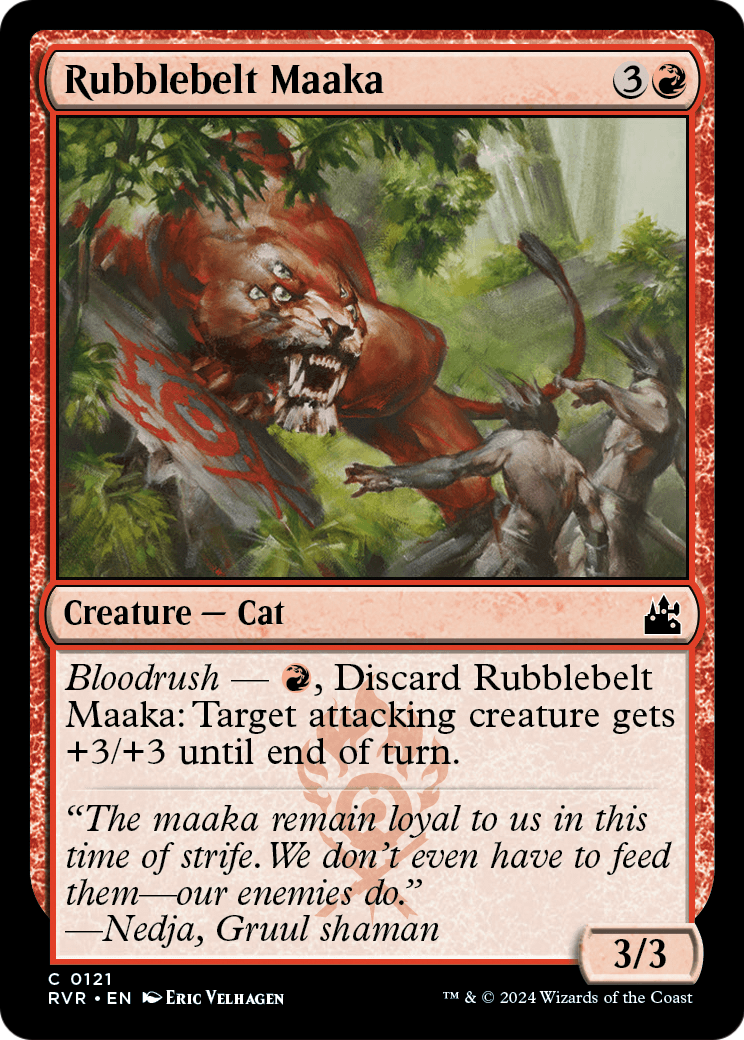 Rubblebelt Maaka [Ravnica Remastered] Foil