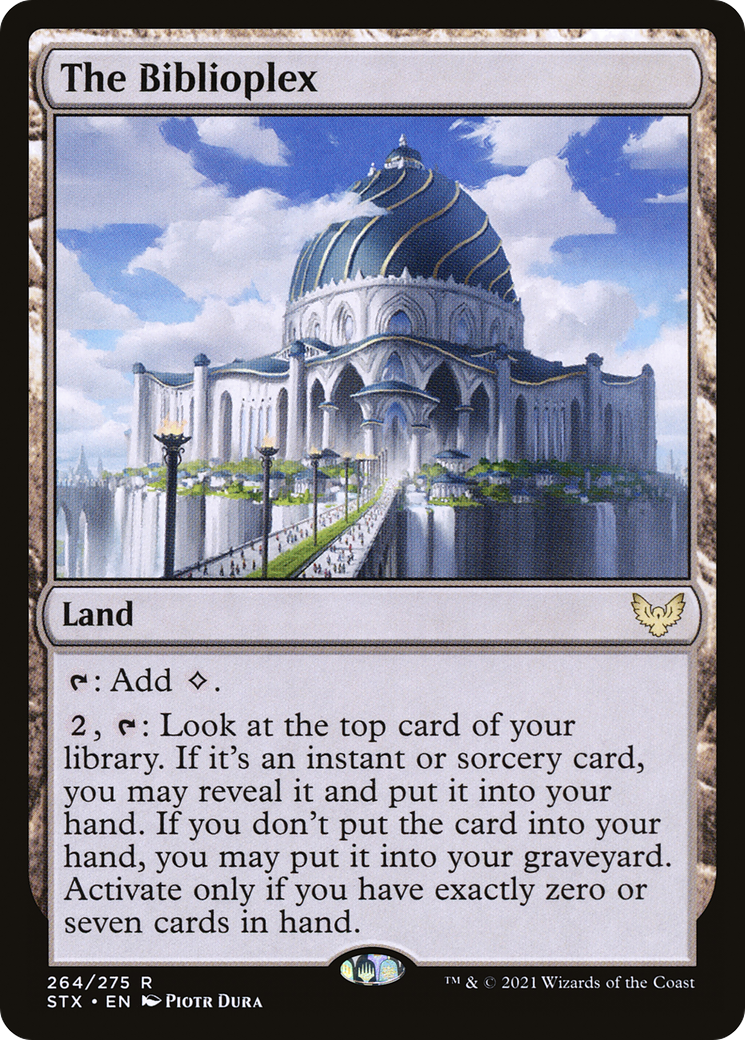 The Biblioplex [Strixhaven: School of Mages] Foil