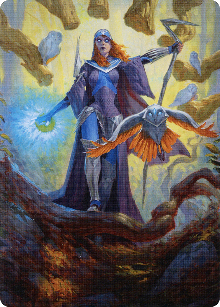 Kasmina, Enigma Sage // Kasmina, Enigma Sage (-029) [Strixhaven Art Series]  (Borderless)