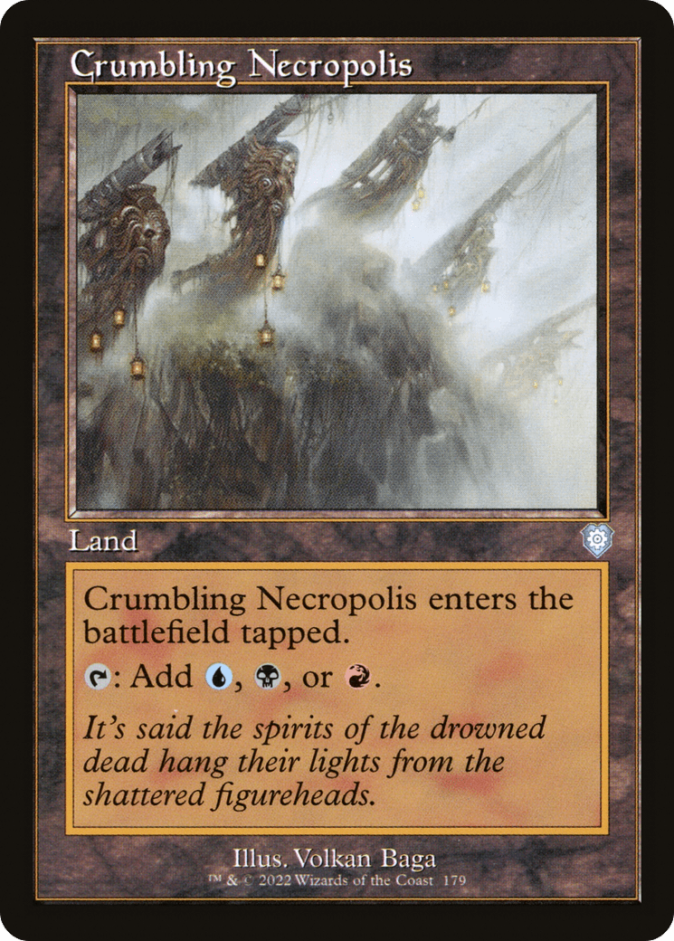 Crumbling Necropolis (Retro) [The Brothers' War Commander]