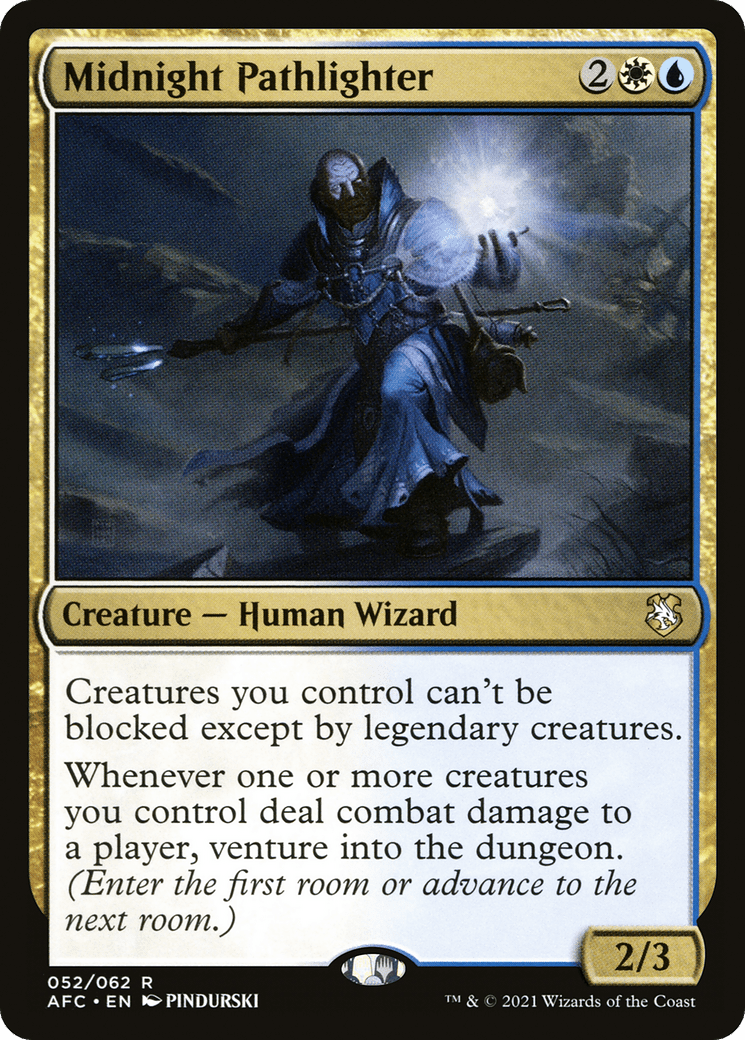 Midnight Pathlighter [Dungeons & Dragons: Adventures in the Forgotten Realms Commander]