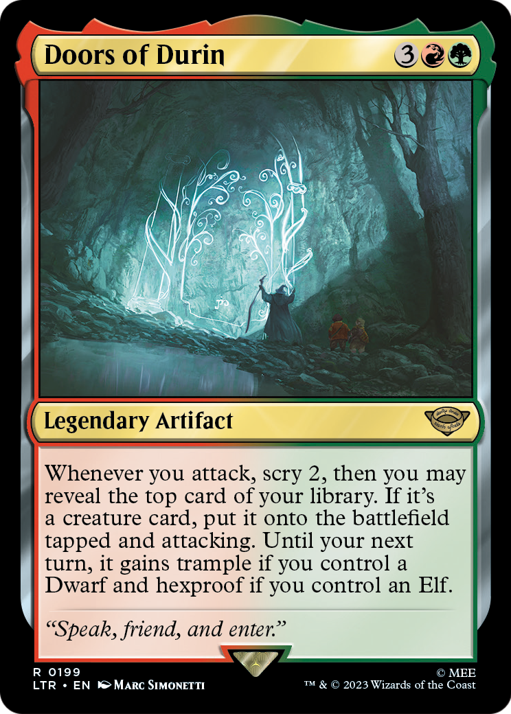 Doors of Durin [The Lord of the Rings: Tales of Middle-Earth] Foil