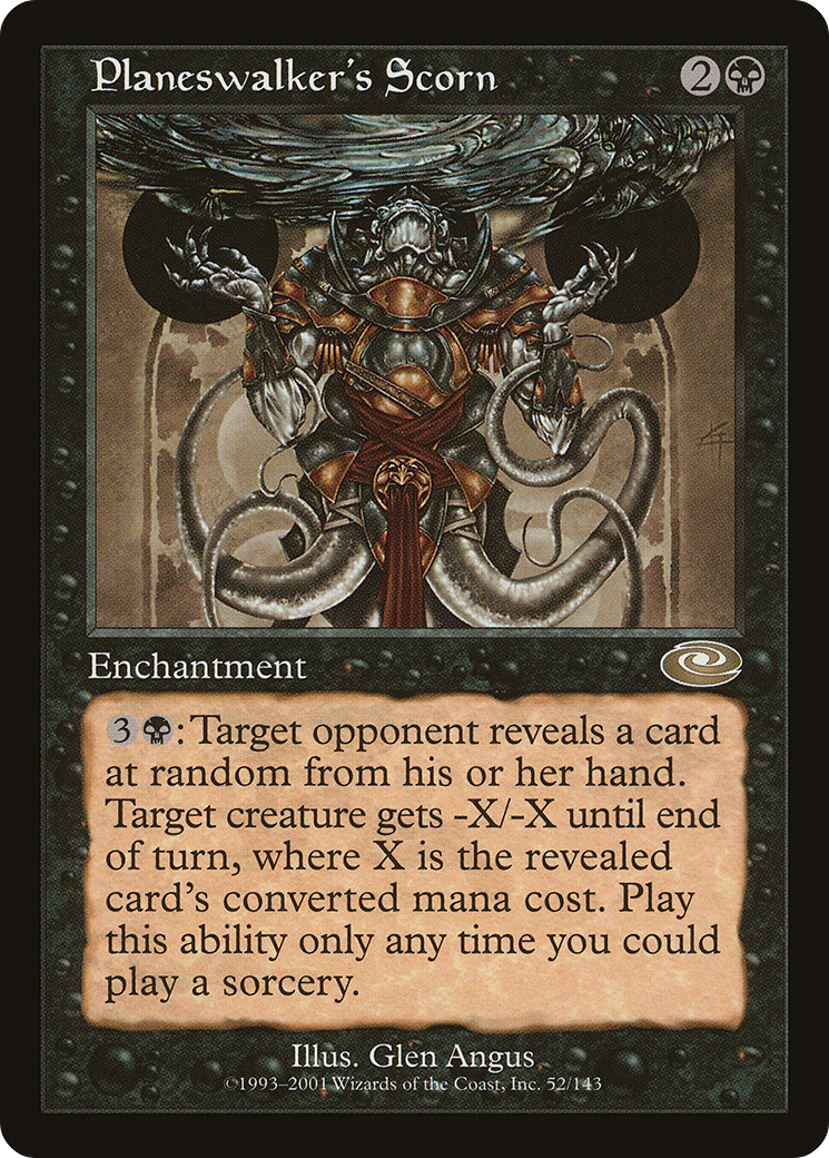 Planeswalker's Scorn [Planeshift] Foil