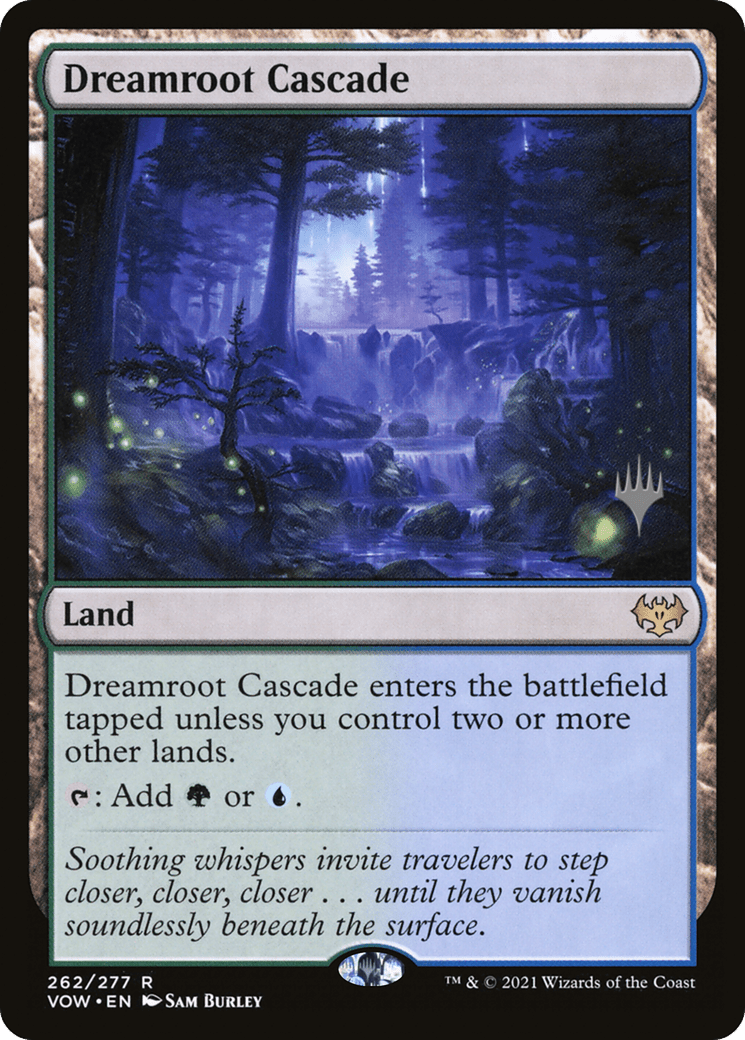 Dreamroot Cascade (Promo Pack) [Innistrad: Crimson Vow Promos] Foil