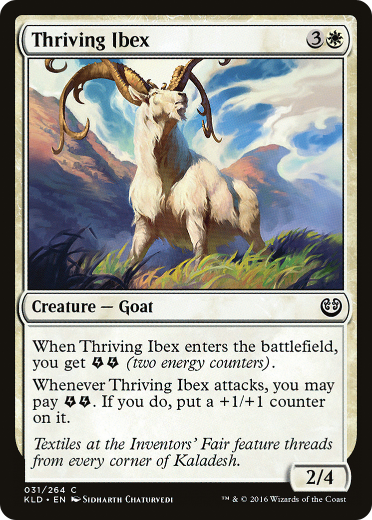 Thriving Ibex [Kaladesh] Foil