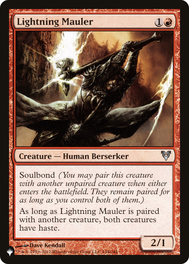 Lightning Mauler |  (AVR-144) [The List]