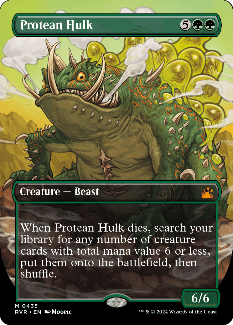 Protean Hulk (Anime Borderless) [Ravnica Remastered] Foil