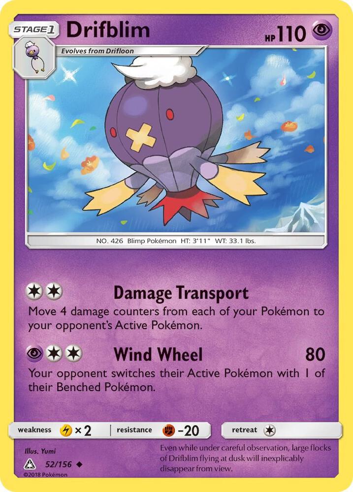 Drifblim 52/156 (SM - Ultra Prism) 