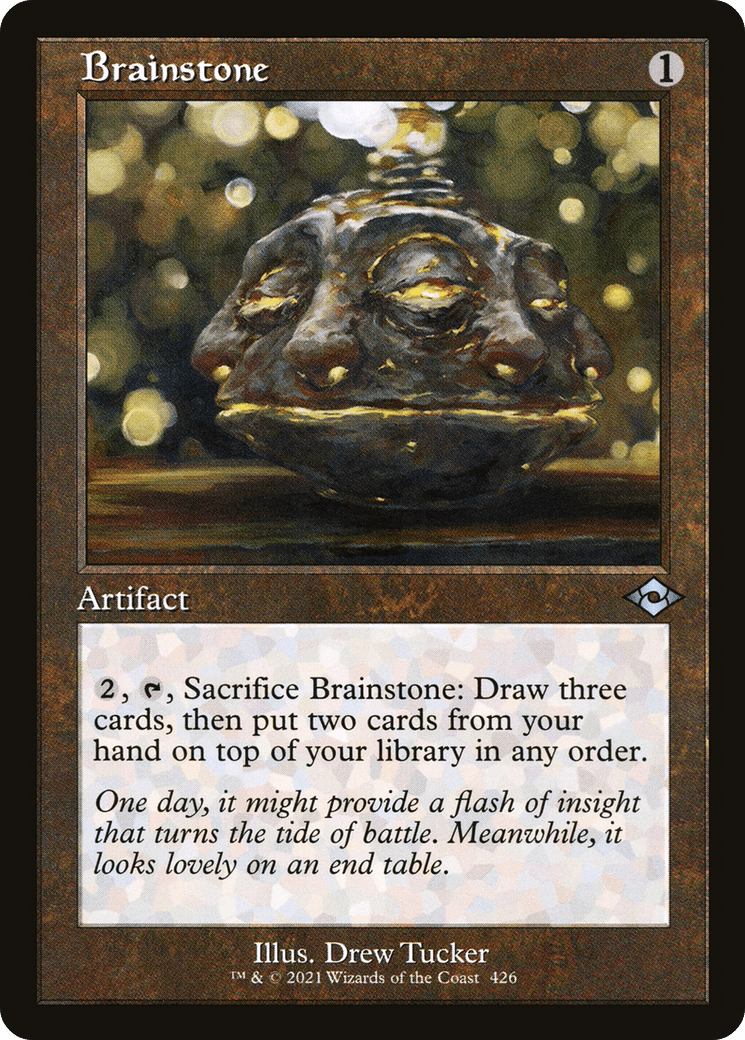 Brainstone (Retro) [Modern Horizons 2] Foil