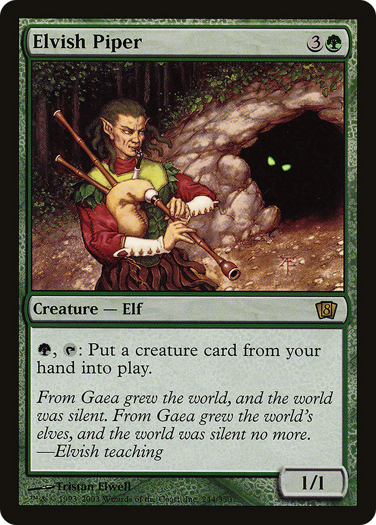 Elvish Piper [Eighth Edition] Foil