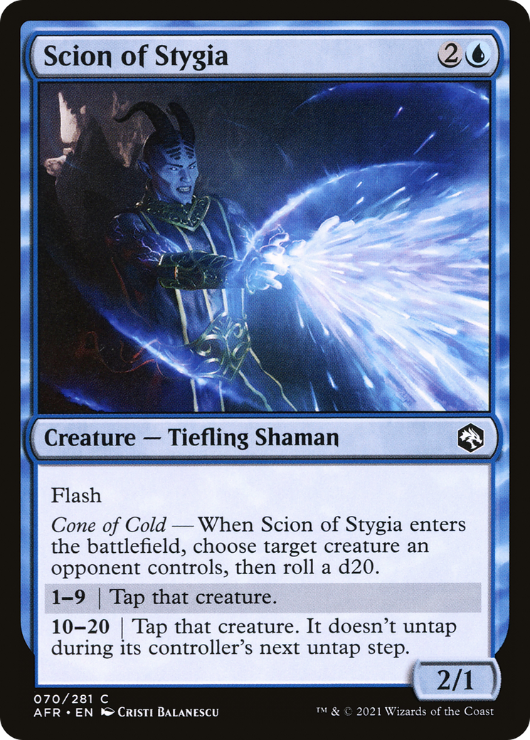 Scion of Stygia [Dungeons & Dragons: Adventures in the Forgotten Realms] Foil
