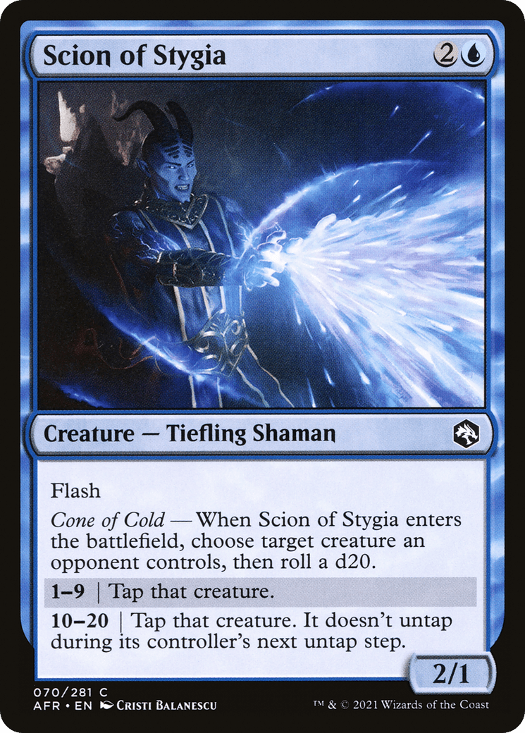 Scion of Stygia [Dungeons & Dragons: Adventures in the Forgotten Realms] Foil