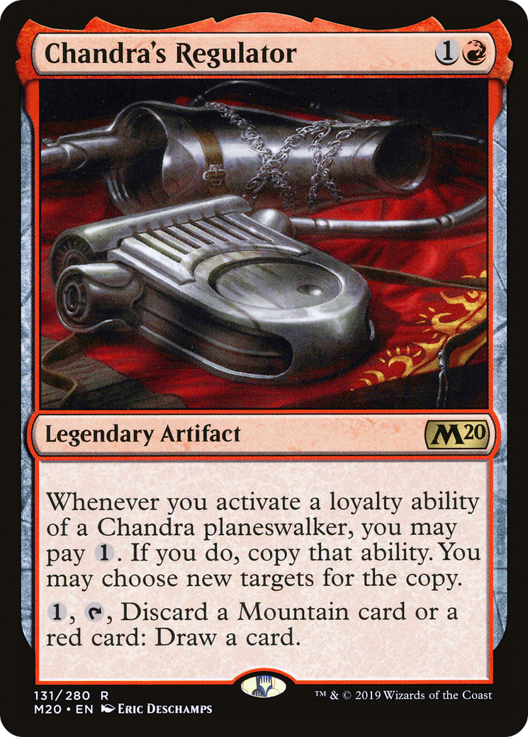Chandra's Regulator [Core Set 2020] Foil