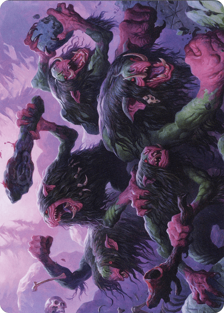 Hagi Mob // Hagi Mob (AKHM-036) - Kaldheim Art Series (Borderless)