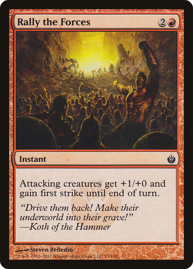 Rally the Forces [Mirrodin Besieged]