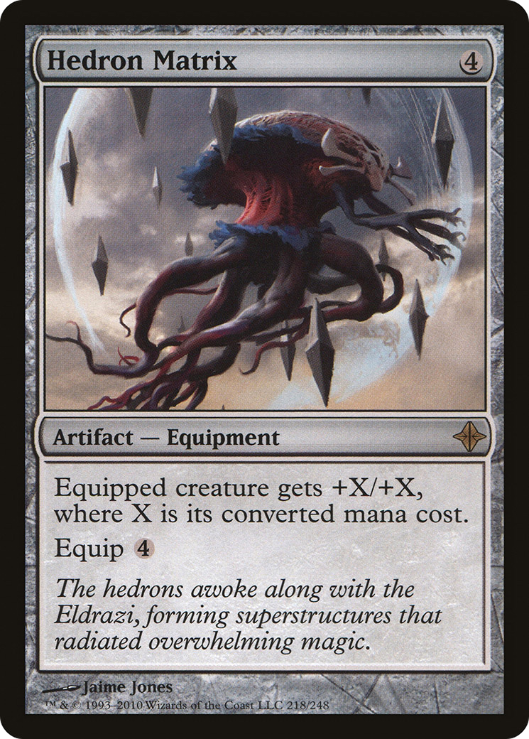 Hedron Matrix [Rise of the Eldrazi] Foil