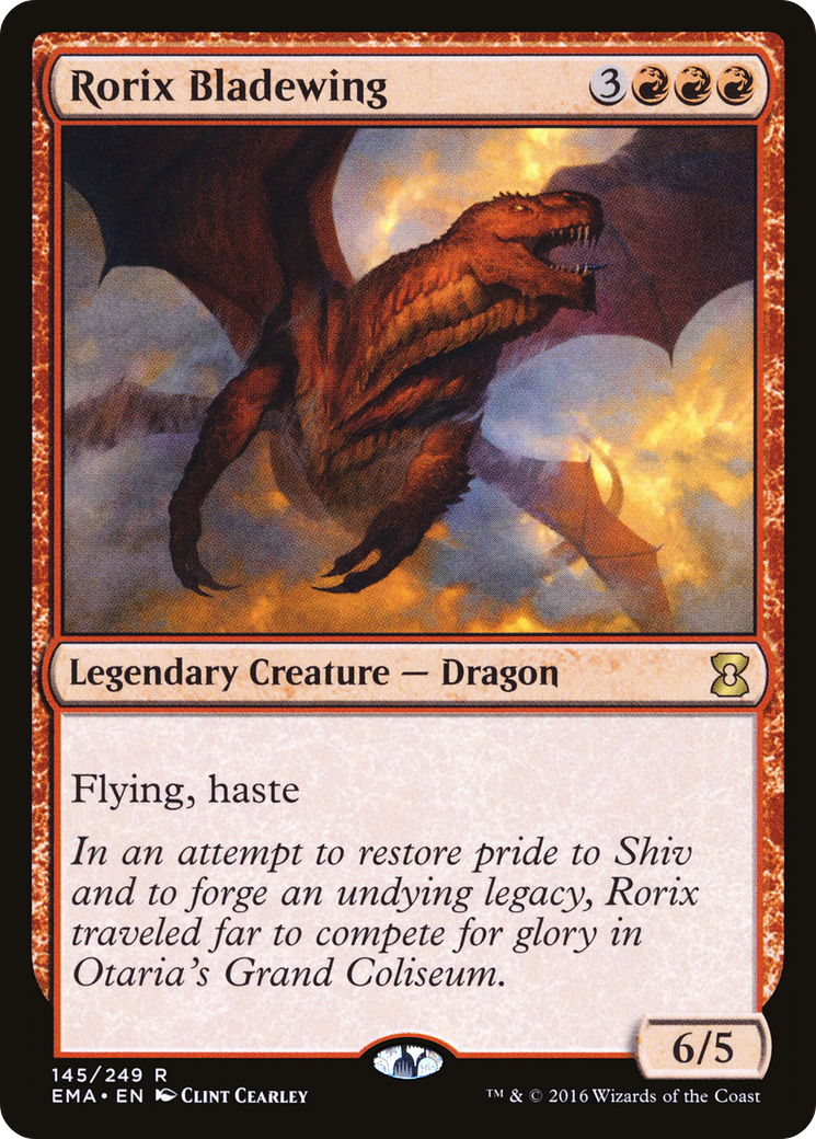Rorix Bladewing [Eternal Masters] Foil
