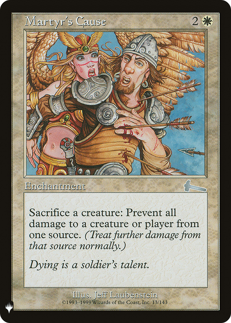 Martyr's Cause |  (ULG-13) [The List]