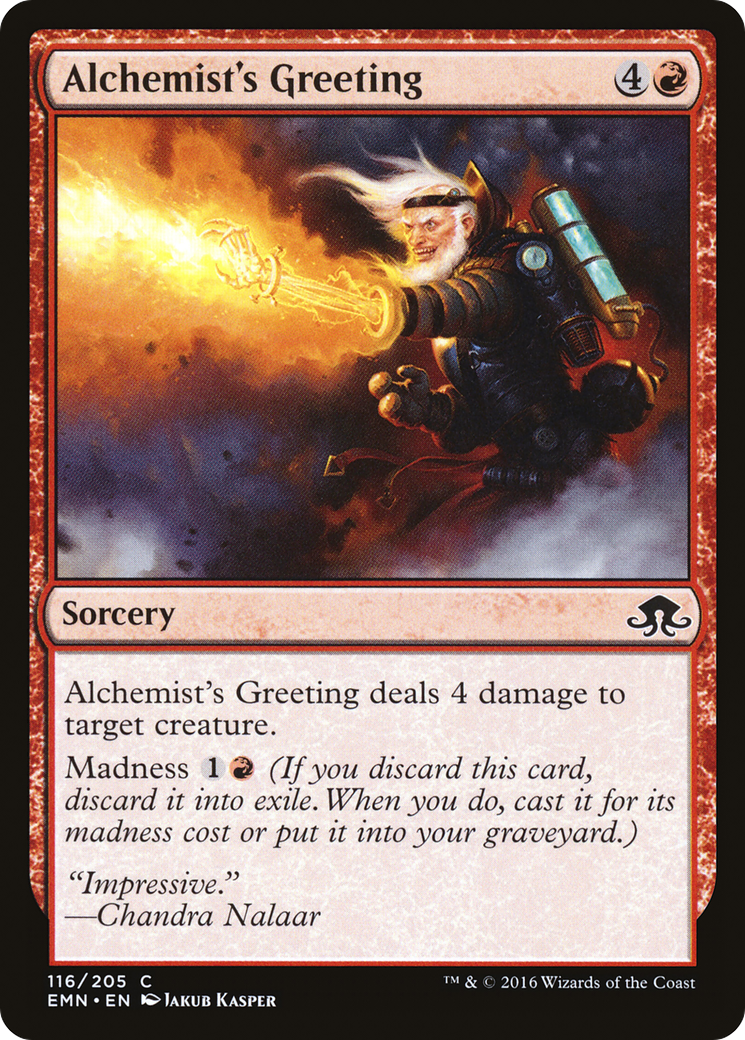 Alchemist's Greeting [Eldritch Moon] Foil