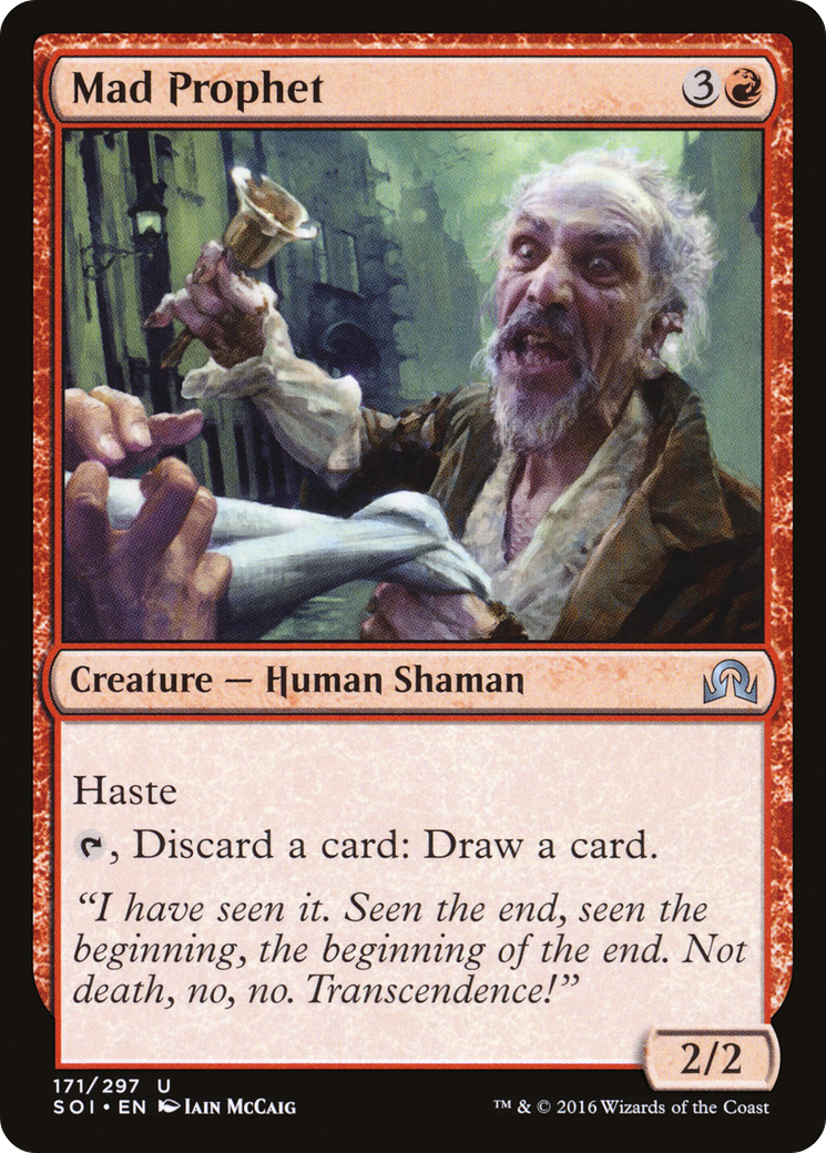 Mad Prophet [Shadows over Innistrad] Foil