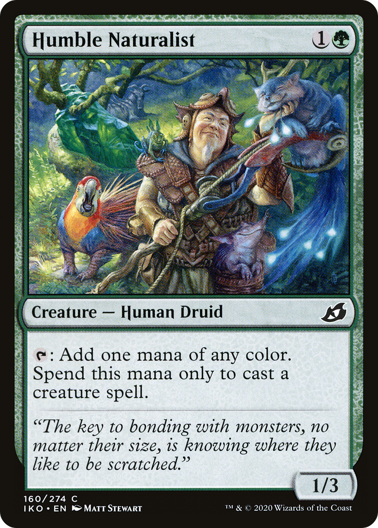 Humble Naturalist [Ikoria: Lair of Behemoths] Foil