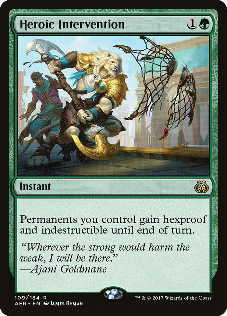 Heroic Intervention [Aether Revolt] Foil