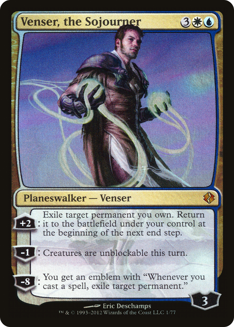 Venser, the Sojourner (001) [Duel Decks: Venser vs. Koth]