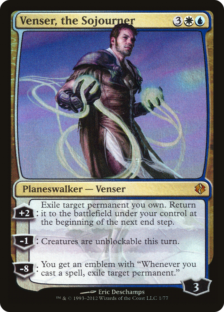Venser, the Sojourner (001) [Duel Decks: Venser vs. Koth]