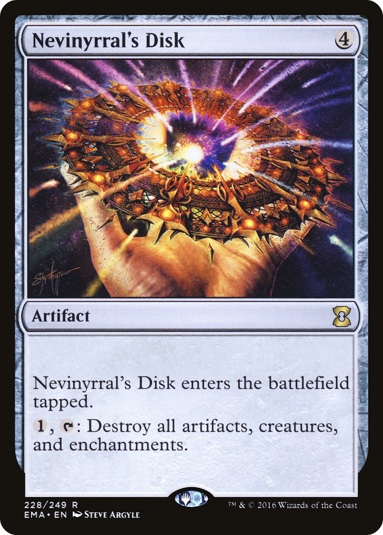 Nevinyrral's Disk [Eternal Masters] Foil