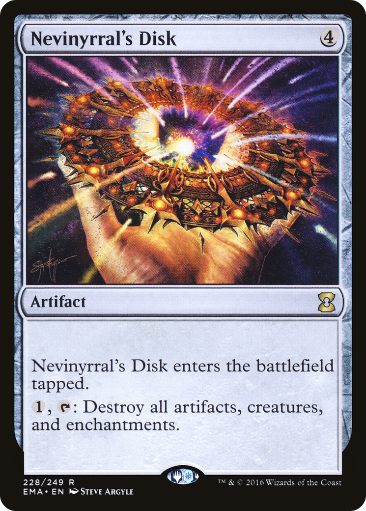 Nevinyrral's Disk [Eternal Masters] Foil