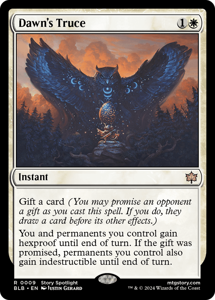 Dawn's Truce [Bloomburrow] Foil