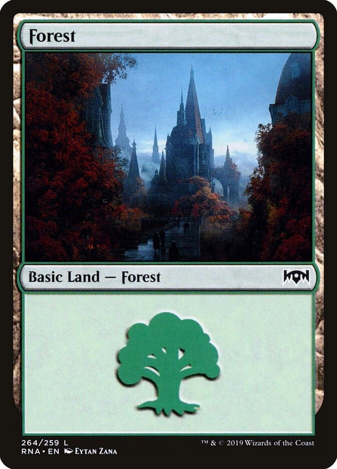 Forest 264/259 (Ravnica Allegiance) 