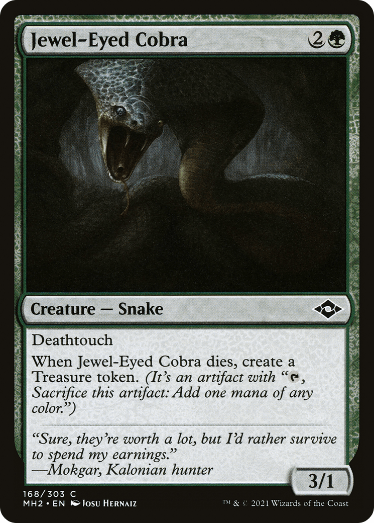 Jewel-Eyed Cobra [Modern Horizons 2] Foil