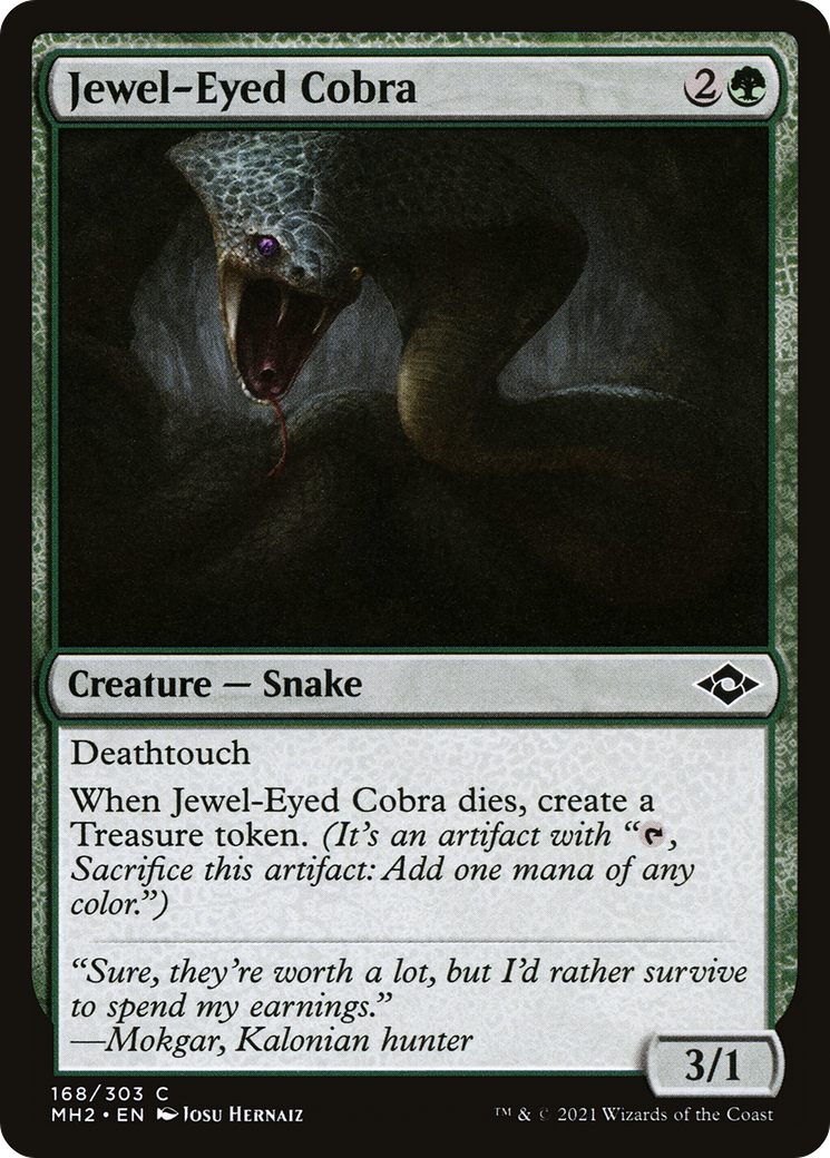 Jewel-Eyed Cobra [Modern Horizons 2] Foil