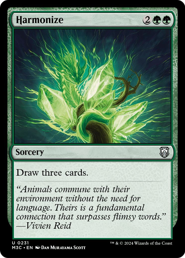 Harmonize (M3C-231) - Modern Horizons 3 Commander Foil