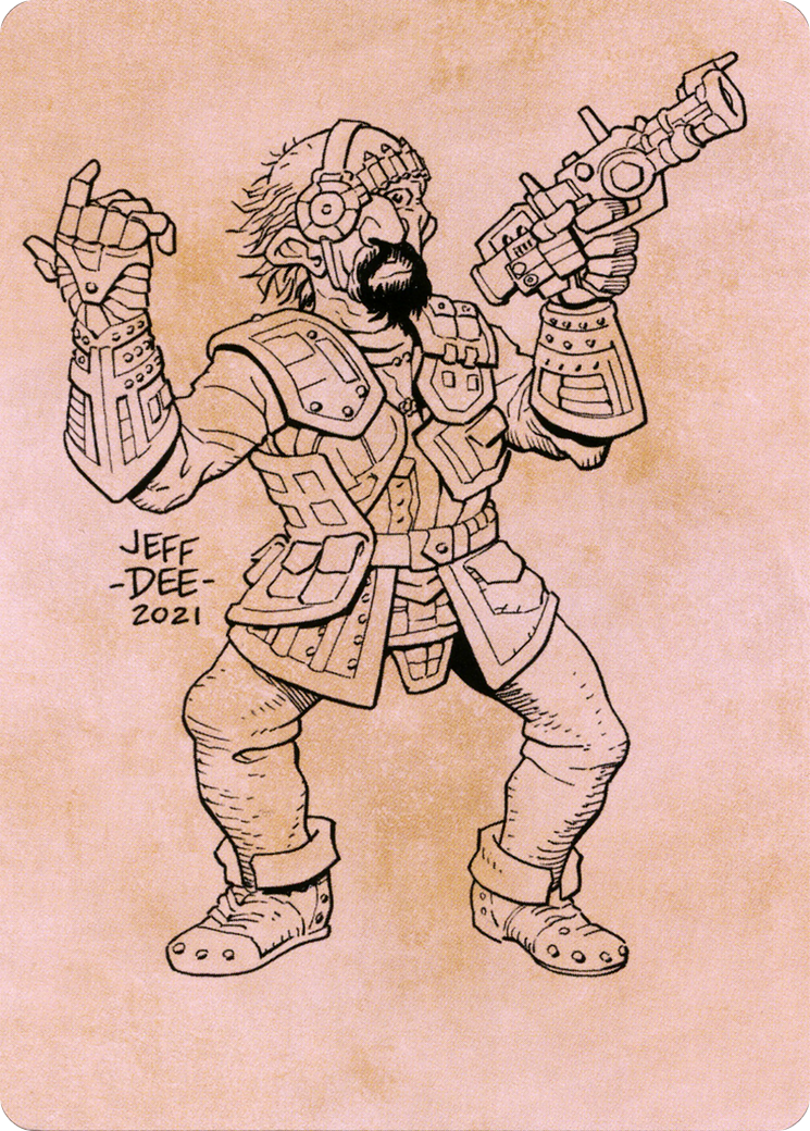 Jan Jansen, Chaos Crafter // Jan Jansen, Chaos Crafter (ACLB-066) - Battle for Baldur's Gate Art Series (Borderless)