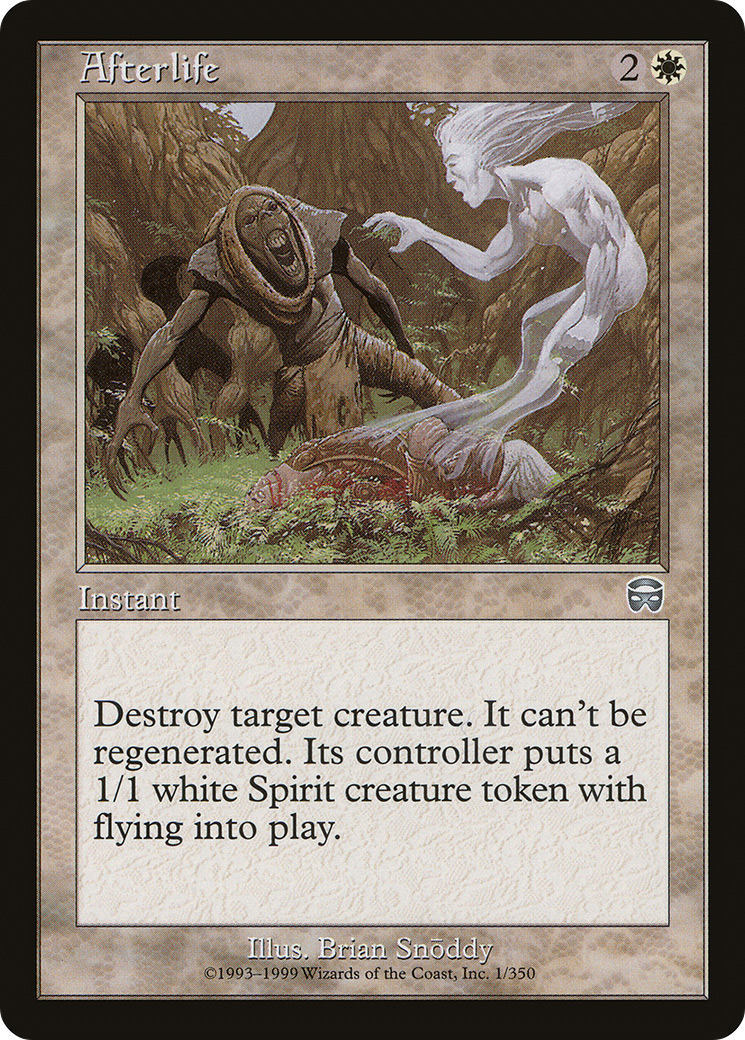 Afterlife [Mercadian Masques] Foil