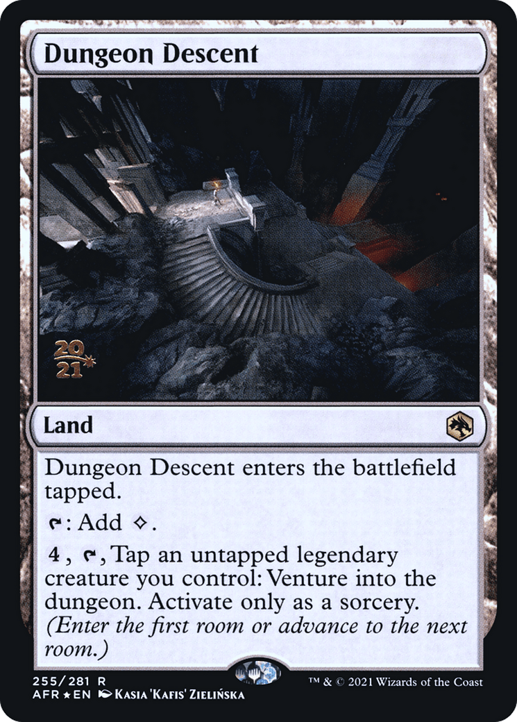 Dungeon Descent [Dungeons & Dragons: Adventures in the Forgotten Realms Prerelease Promos]