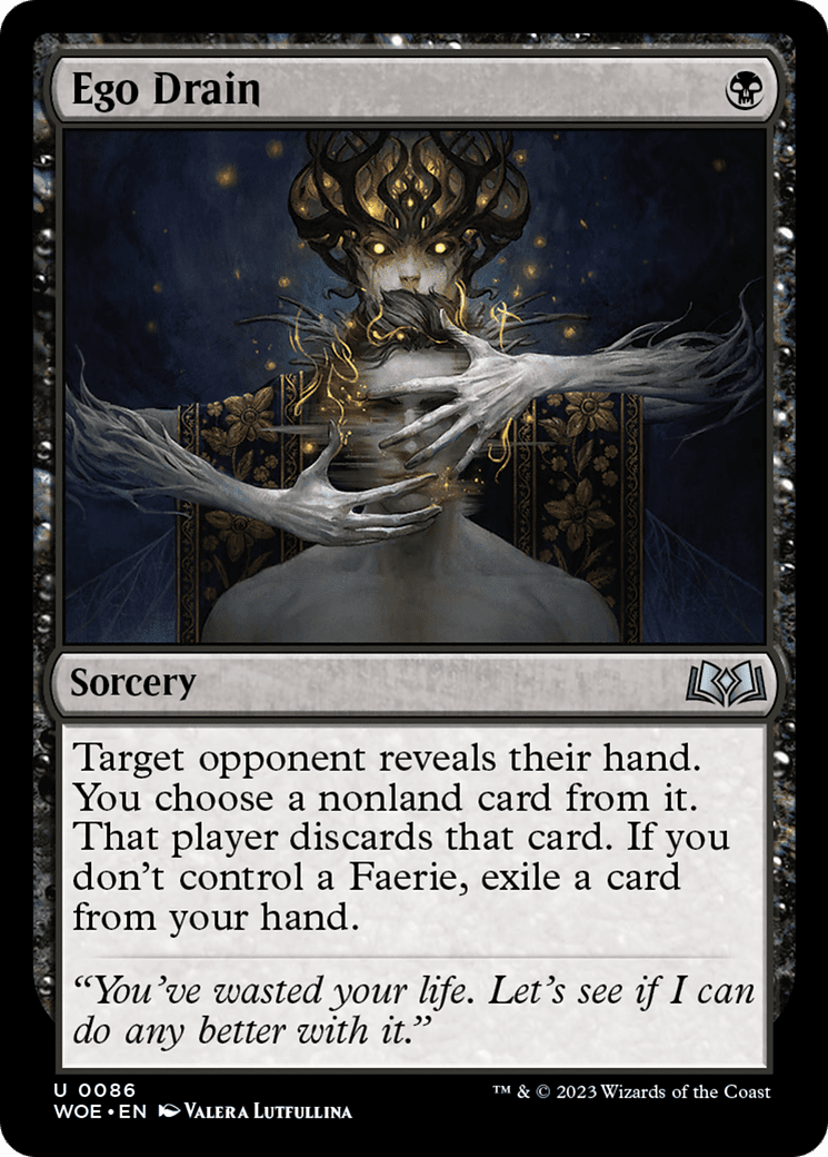 Ego Drain [Wilds of Eldraine] Foil
